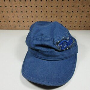 Zephyr womens Duke University Blue Devils military cadet strapback hat OS